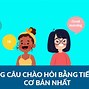 Các Câu Chào Trong Tiếng Anh