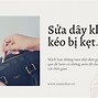 Cách Chữa Khóa Kéo Bị Kẹt